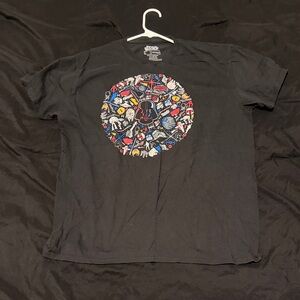 Star Wars Black Tee with Colorful Graphic